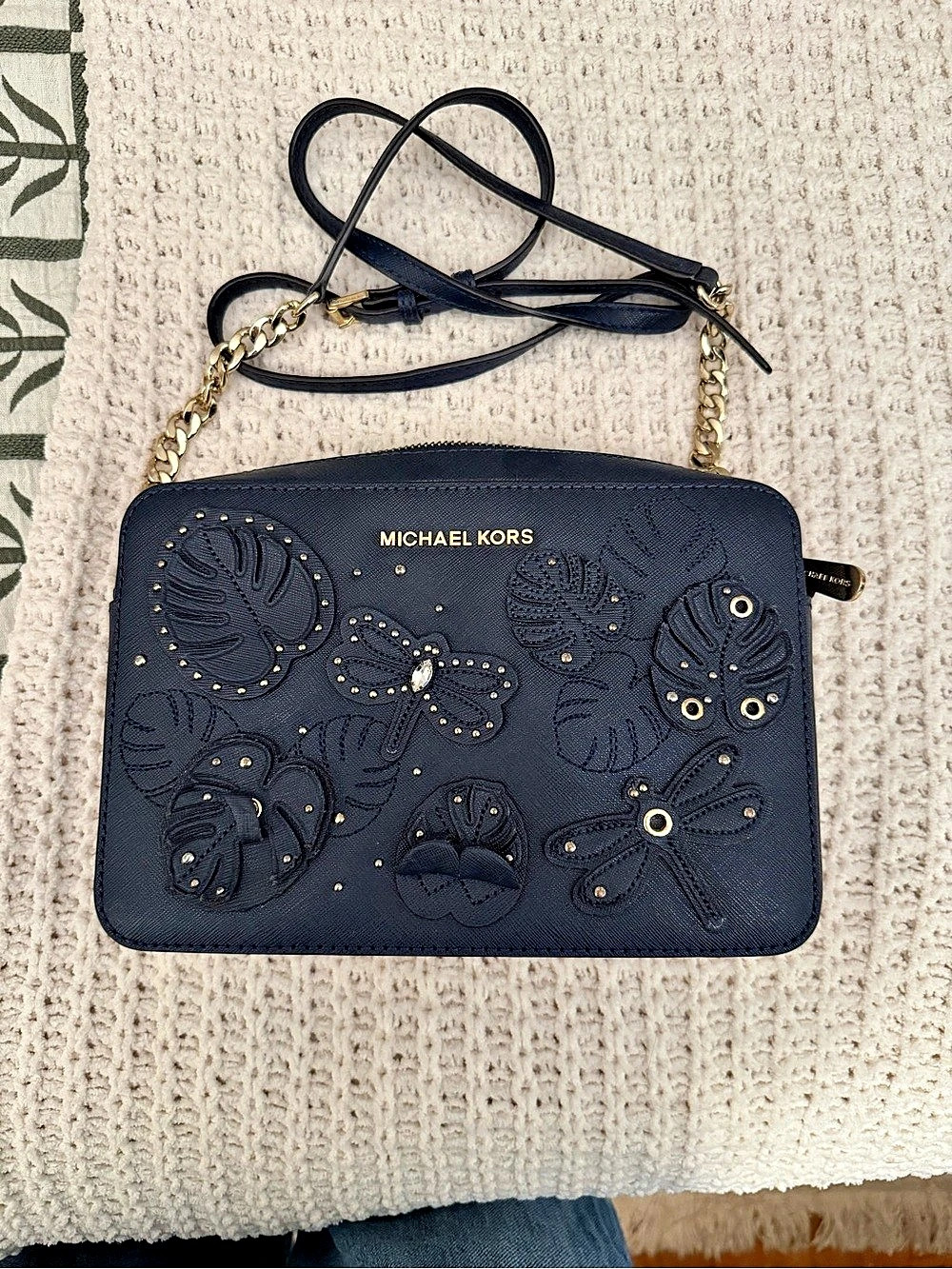 Michael Kors Jet Set Dragonfly Crossbody Bag